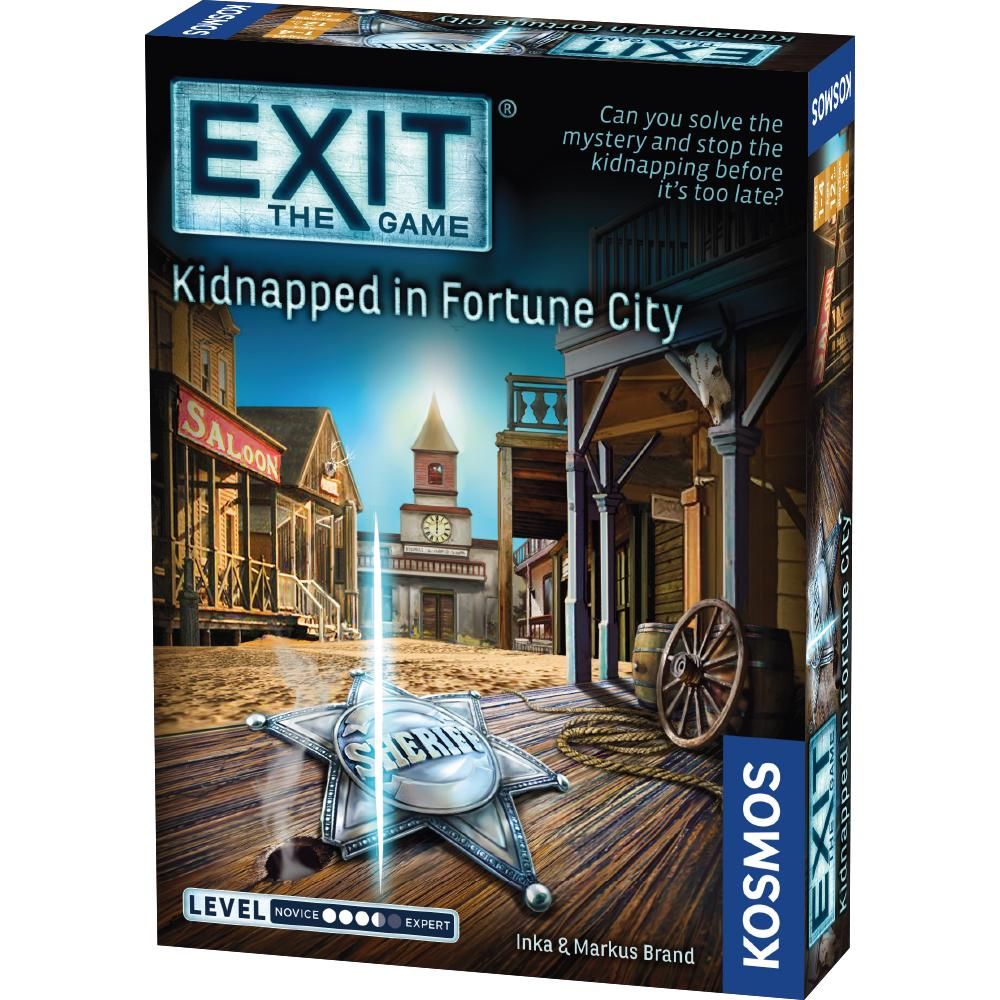 THAMES AND KOSMOS Exit: Kidnapped In Fortune City Mystery Game - .