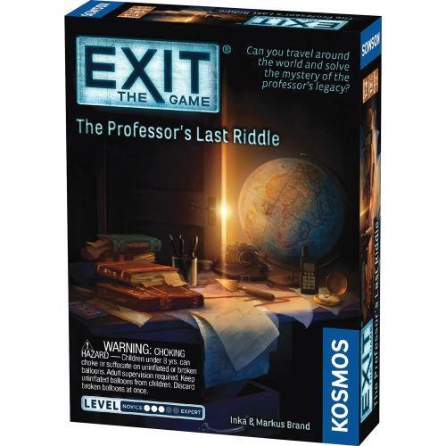 THAMES AND KOSMOS Exit: The Professors Last Riddle - BOARD GAMES