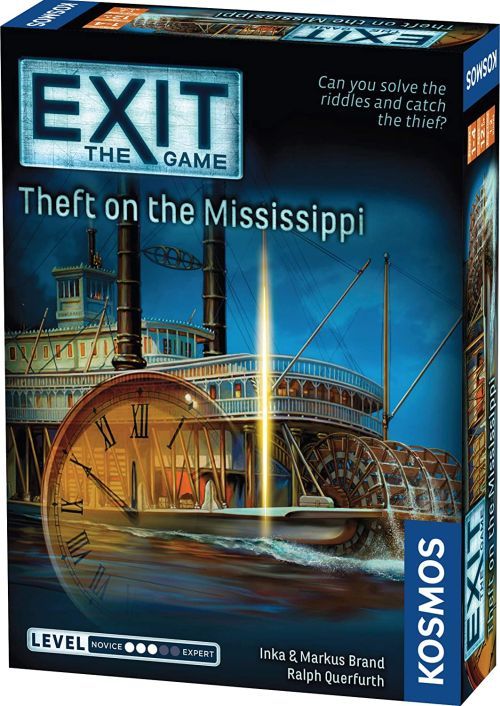 THAMES AND KOSMOS Exit: Theft On The Mississippi Mystery Game - Games