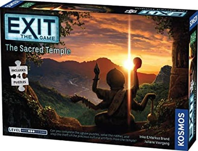 THAMES AND KOSMOS Exit: The Sacred Temple Mystery Game - BOARD GAMES