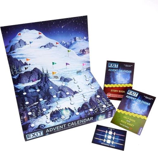 THAMES AND KOSMOS Exit: The Mystery Of The Ice Cave Advent Calendar - BOARD GAMES