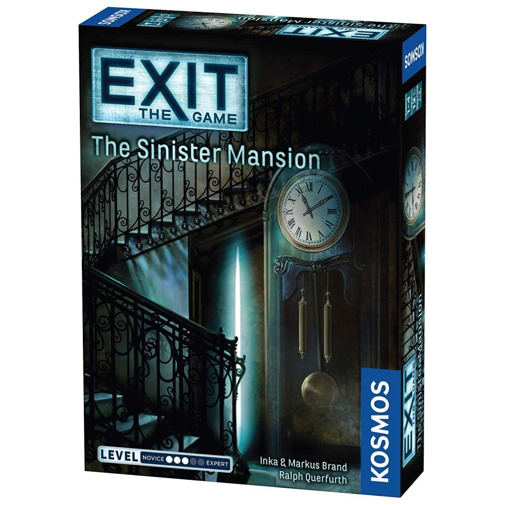 THAMES AND KOSMOS Exit: The Sinister Mansion Mystery Escape Game - BOARD GAMES