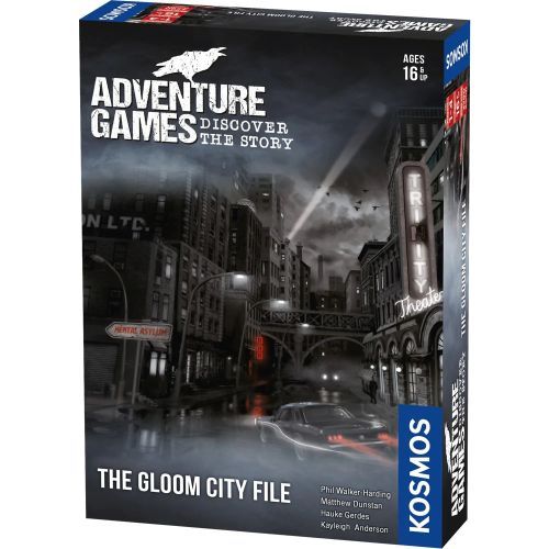 THAMES AND KOSMOS The Gloom City File Mystery Adventure Game - BOARD GAMES