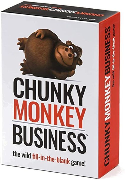 THE GOOD GAME CO. Chunky Monkey Business Card Game - 