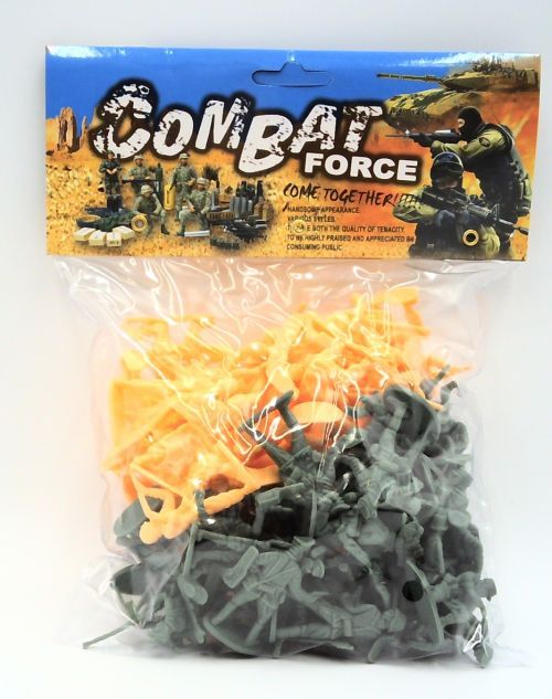 TODDLER TOYS 80 Pc Military Army Men Green And Tan Toy - 