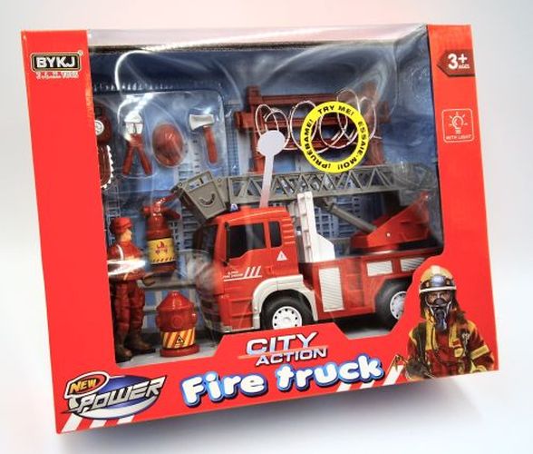 TODDLER TOYS Fire Truck City Action Play Set - .