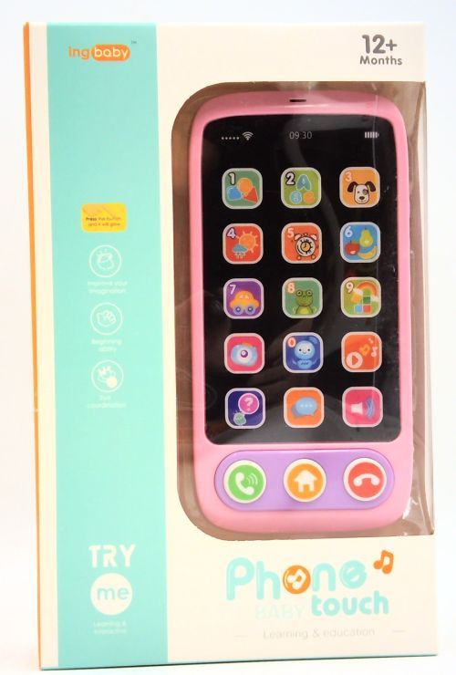 TODDLER TOYS Toy Smart Phone With Sound Color Will Vary