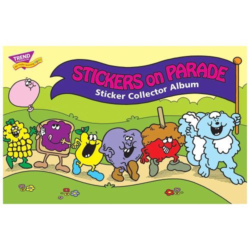 TREND ENTERPRISES Stickers On Parade Sticker Collector Album - 