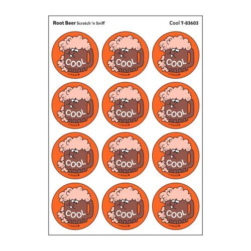 TREND ENTERPRISES Root Beer Scratch N Sniff Stinky Stickers - BOY TOYS