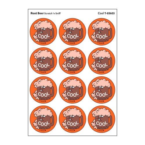 TREND ENTERPRISES Root Beer Scratch N Sniff Stinky Stickers - 