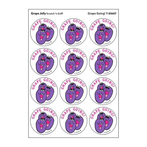 TREND ENTERPRISES Grape Jelly Scratch N Sniff Stinky Stickers - BOY TOYS