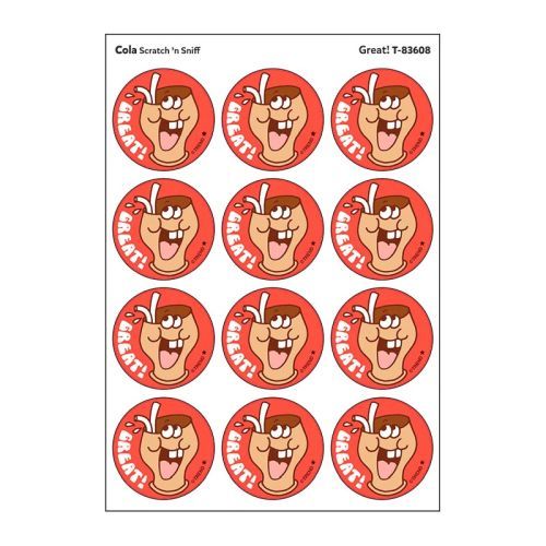 TREND ENTERPRISES Cola Scratch N Sniff Stinky Stickers - 