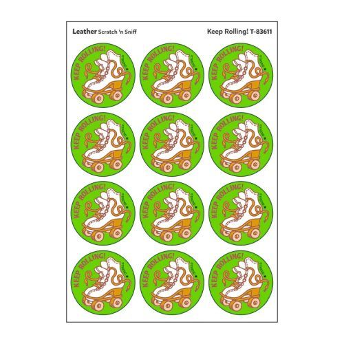 TREND ENTERPRISES Leather Scratch N Sniff Stinky Stickers - 