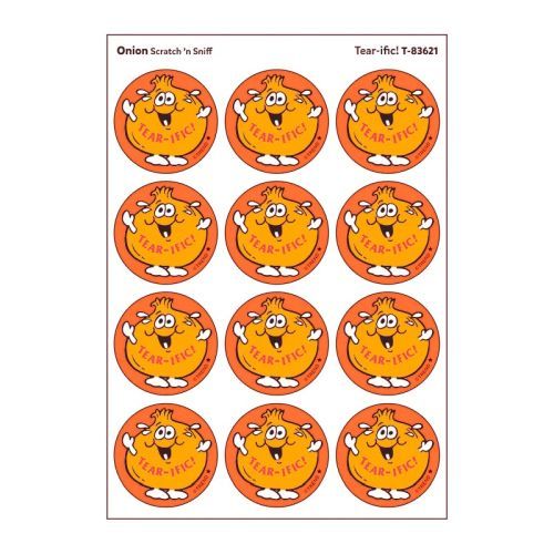 TREND ENTERPRISES Onion Scratch N Sniff Stinky Stickers - 