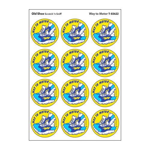 TREND ENTERPRISES Old Shoe Scratch N Sniff Stinky Stickers