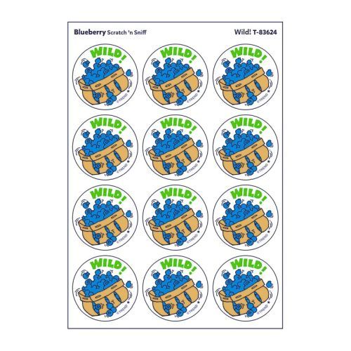 TREND ENTERPRISES Blueberry Scratch N Sniff Stinky Stickers