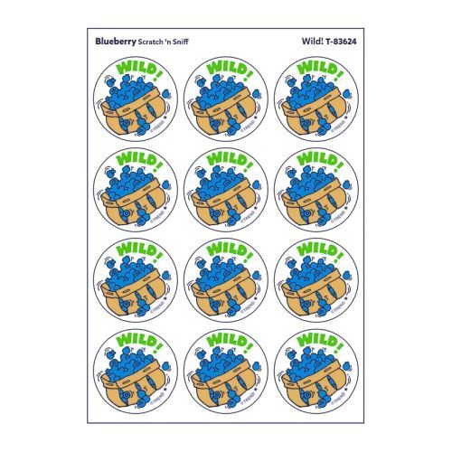 TREND ENTERPRISES Blueberry Scratch N Sniff Stinky Stickers - 