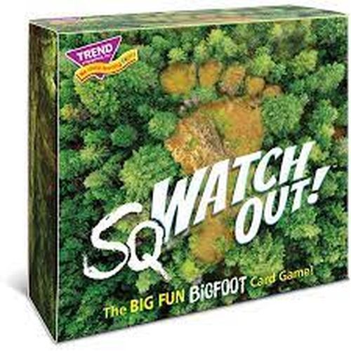 TREND ENTERPRISES Sqwatch Out The Big Fun Bigfoot Card Game - GAMES