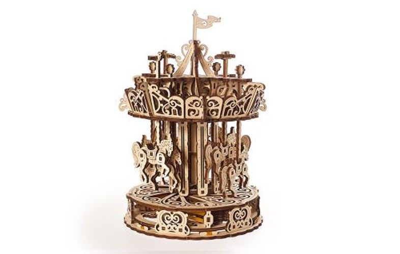 UKIDS Carousel Wood Model - 