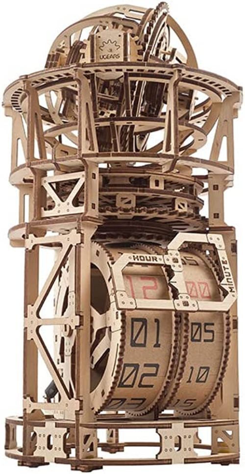 UKIDS Tourbillon Table Clock Wood Model - 