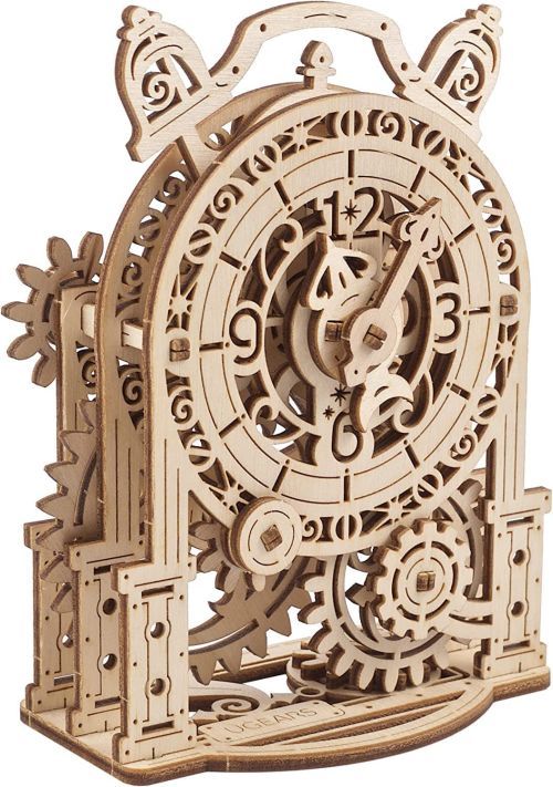 UKIDS Vintage Alarm Clock Wood Model - 