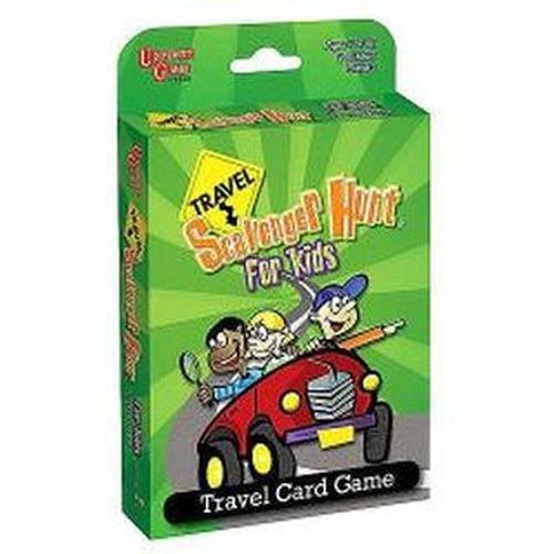 UNIVERSITY GAMES Travel Scavenger Hunt Card Game - BOARD GAMES