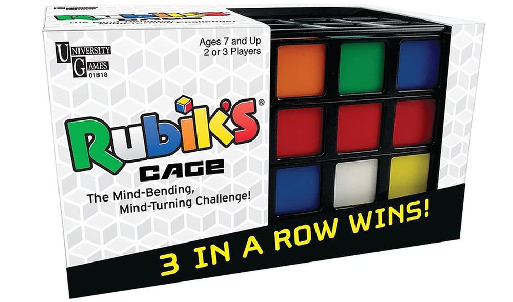 UNIVERSITY GAMES Rubiks Cage Game - BOARD GAMES