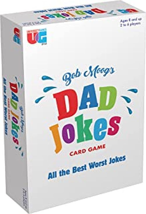 UNIVERSITY GAMES Bob Moogs Dad Jokes Party Game - BOARD GAMES