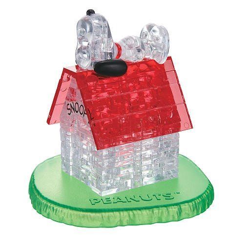 UNIVERSITY GAMES Snoopy And Doghouse Crystal Puzzle - .