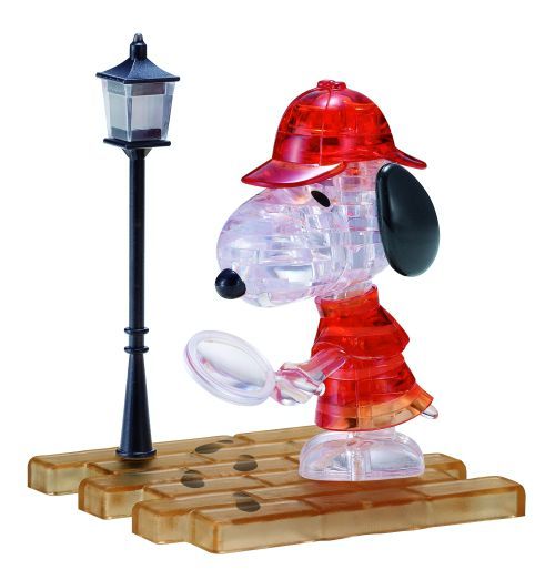 UNIVERSITY GAMES Snoopy Detective 3d Crystal Puzzle - 