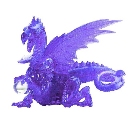 UNIVERSITY GAMES Dragon (purple) Crystal Puzzle - .