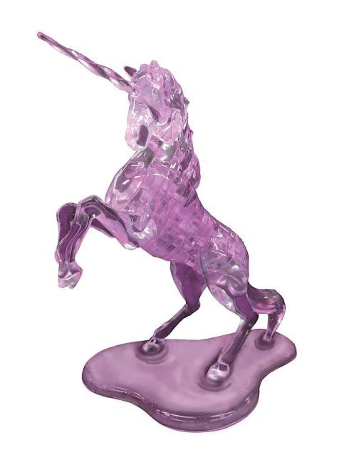 UNIVERSITY GAMES Unicorn 3d Crystal Puzzle - PUZZLES