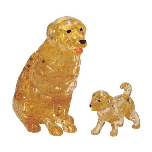 UNIVERSITY GAMES Dog And Puppy Crystal Puzzle - PUZZLES