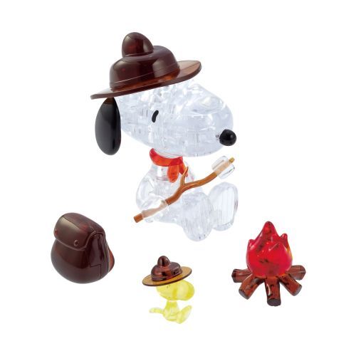 UNIVERSITY GAMES Snoopy Campfire Crystal Puzzle - PUZZLES