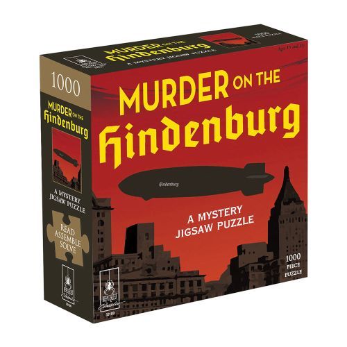 UNIVERSITY GAMES Murder On The Hindenburg Mystery 1000 Piece Puzzle - 