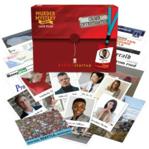 UNIVERSITY GAMES Killer Startup Crime Investigation Game - GAMES