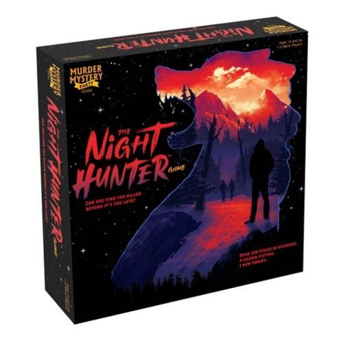 UNIVERSITY GAMES The Night Hunter Murder Mystery Party Game - GAMES