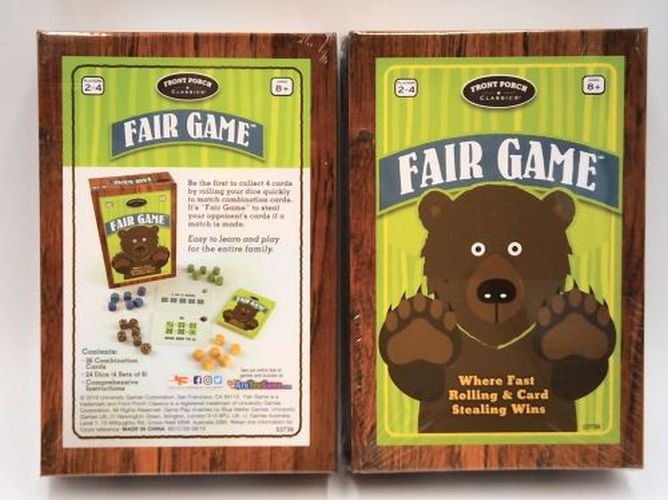 UNIVERSITY GAMES Fair Card Game Where Fast Rolling And Card Stealing Wins - Games