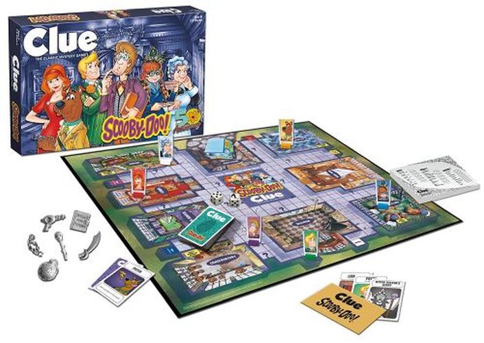 USAOPOLY Scooby Doo 50th Anniversary Board Collectors Version Clue Game - 