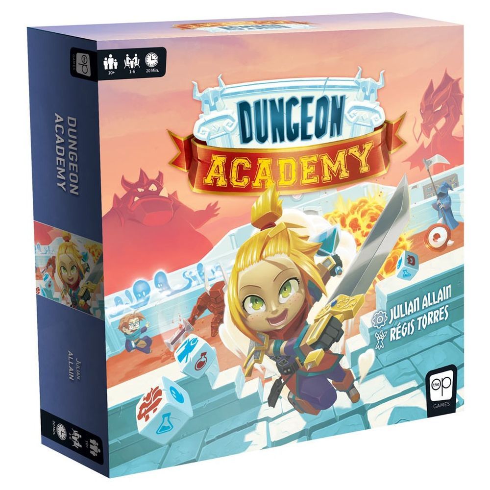 USAOPOLY Dungeon Academy Game