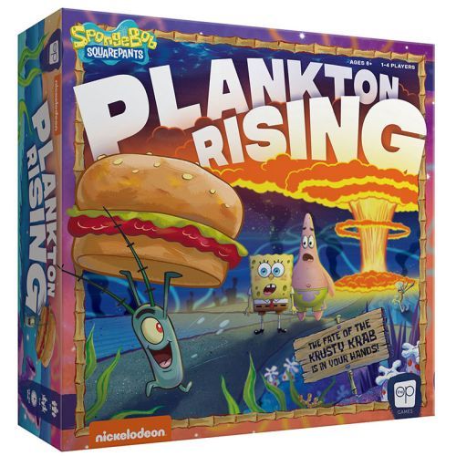 USAOPOLY Spongebob Plankton Rising Game - BOARD GAMES