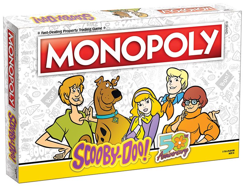 USAOPOLY Scooby Doo Monopoly Collectors Board Game - 