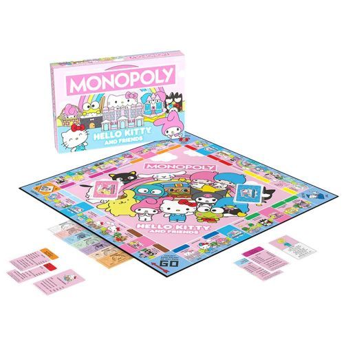 USAOPOLY Hello Kitty And Friends Monopoly Board Game - BOARD GAMES