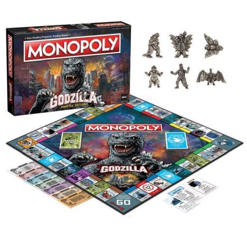 USAOPOLY Godzilla Monster Collectors Edition Monopoly - 