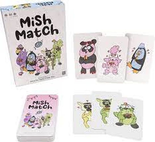USAOPOLY Mish Match Party Card Game - GAMES