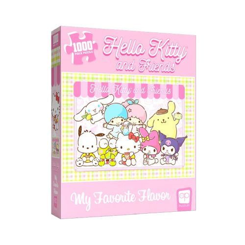 USAOPOLY Hello Kitty And Friends My Favorite Flavor 1000 Piece Puzzle - PUZZLES