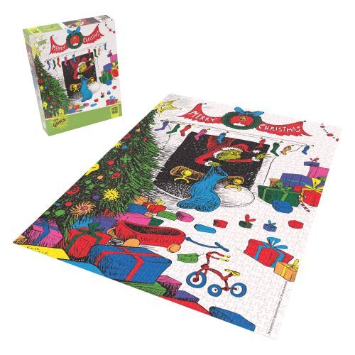 USAOPOLY Merry Christmas The Grinch 1000 Piece Puzzle - .