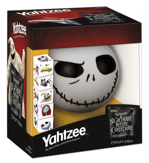 USAOPOLY Nightmare Before Christmas Yatzee Dice Game - GAMES
