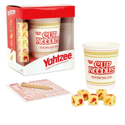 USAOPOLY Yahtzee Cup Noodles Dice Game - 