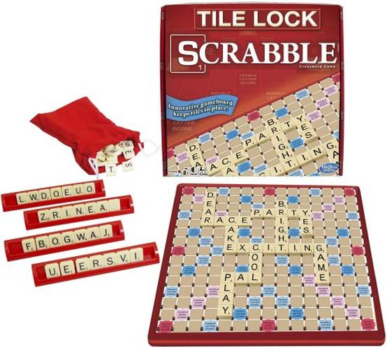 WINNING MOVES Scrabble Tile Lock Spelling Game - 